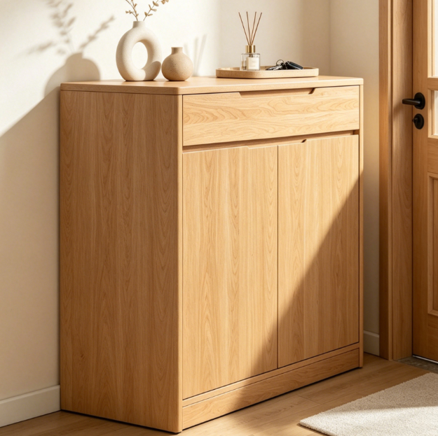 Modern minimalist multi-layer shoe cabinet - Image 2